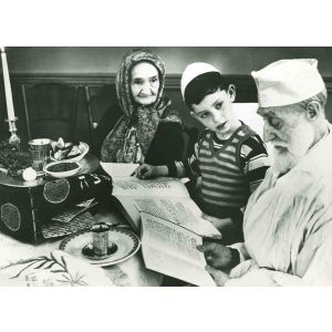 Jewish Holiday- American Vintage Photograph