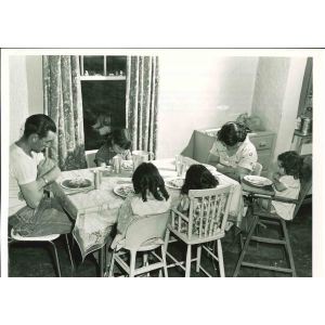 Middle-Class Family- American Vintage Photograph