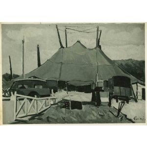 Photograph of Vintage Painting by Beppe Guzzi