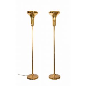 Pair of Luminator Floor Lamps - Italy 1960s