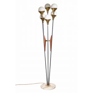 Vintage Alberello Stilnovo Floor Lamp
