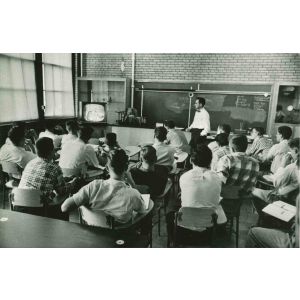 Studying - American Vintage Photograph