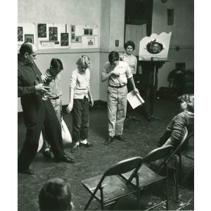 Children's Play- American Vintage Photograph