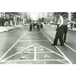 Shuffleboard - American Vintage Photograph