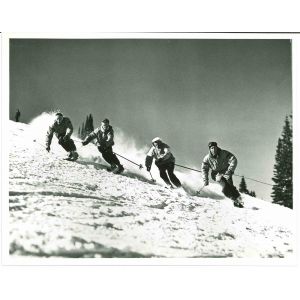 Ski Resorts - American Vintage Photograph