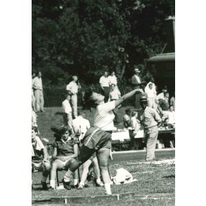 Woman Shot Potter - American Vintage Photograph