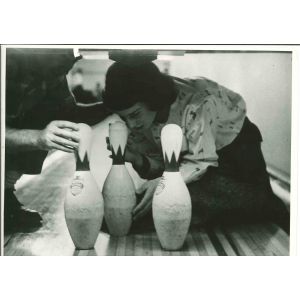Bowling - American Vintage Photograph