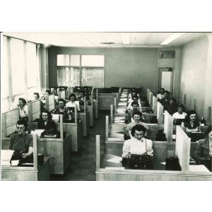 Modern newspaper Plant - American Vintage Photograph