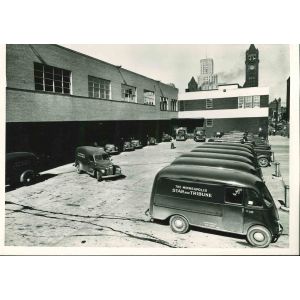 Modern Newspaper Plant - American Vintage Photograph