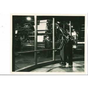 Modern Newspaper Plant - American Vintage Photograph