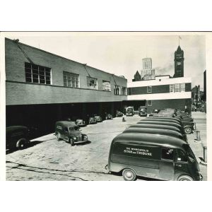 Modern Newspaper Plant - American Vintage Photograph