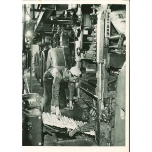 Modern Newspaper Plant - American Vintage Photograph