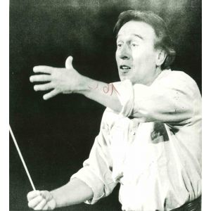 Claudio Abbado - Vintage Photograph