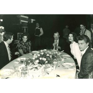 Gianni Bisiach, Florinda Bolkan, Michele Placido - Vintage Photograph 