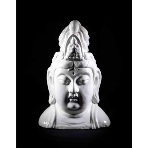 Buddha Head Statue by Tommaso Barbi