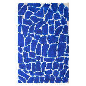 Blue Abstract Composition