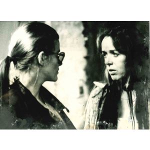 Jutta Lampe and Barbara Sukowa - Vintage Photograph
