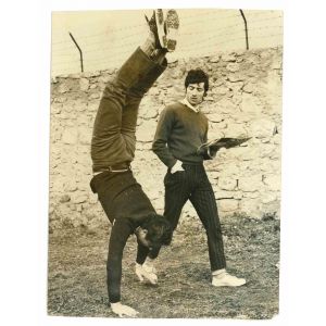 Terence Hill and Don Backy - Vintage Photograph
