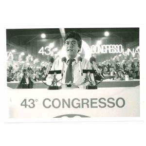 Claudio Martelli - Vintage Photograph