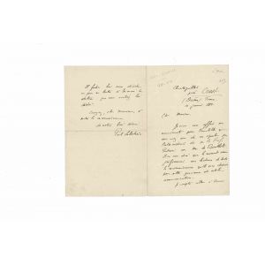 Autograph Letter by Paul Sabatier