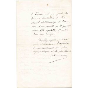 Autograph Letter by Camille Flammarion