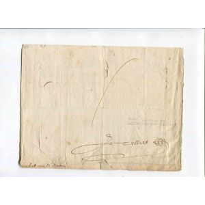Michel Le Tellier Autograph