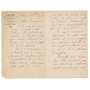 Jean Jaurès Letter