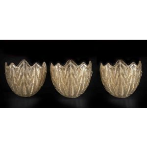 Vintage Murano Appliques - Italy 1970s