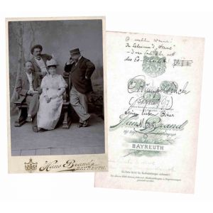 Photographic Portrait and Signature of Engelbert Humperdinck 