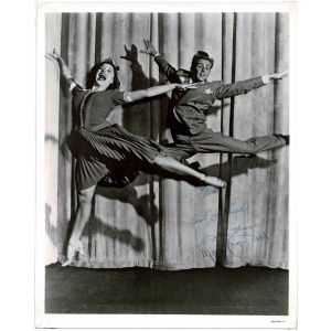 Autograph Photograph by Bob Fosse and Mary Ann Niles-Fosse