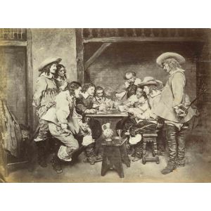 Vintage Photograph Of A Painting