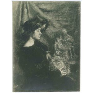 Vintage Photo Of A Painting  