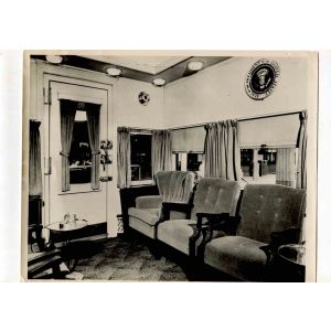 White House on Wheel - American Vintage Photograph