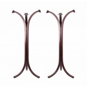 Pair of Steel Hangers - Italy 1970s