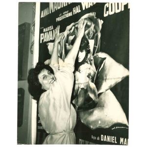 Vintage Portrait of Anna Magnani 