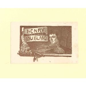 Ex Libris Henry Du Blanc