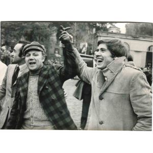 Gianni Morandi and Claudio Villa - Vintage Photo