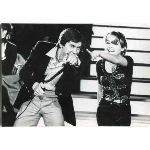 Gianni Morandi and Elisabetta Virgili - Vintage Photo