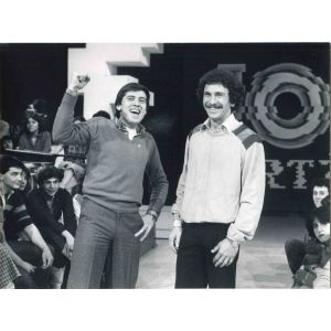 Gianni Morandi and Giuseppe Savoldi - Vintage Photo