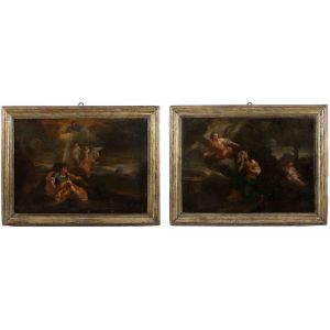 Pair of Religious Scenes