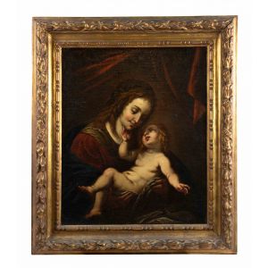 Theodor Mathon - Virgin with Child - Old Masters' Artwork