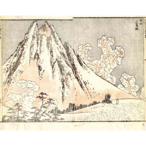 Katsushika Hokusai - The Mishima Pass in Kai Province - Modern Artwork