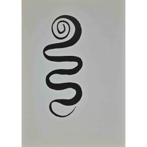 Alexander Calder - Black Spiral - Contemporary Artwork