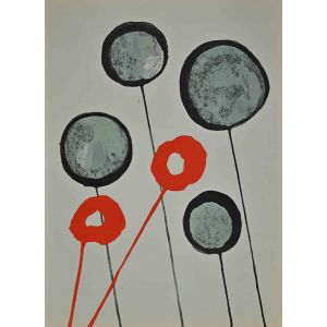 Alexander Calder - Flowers - Contemporary Artwork