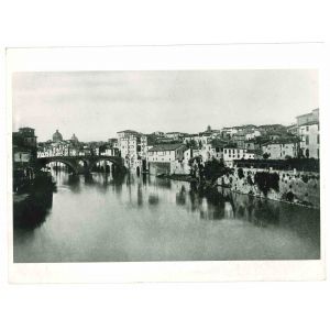 View Of Rome - Vintage Photograph  