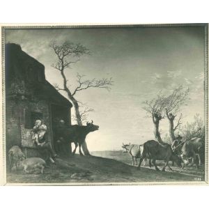  Vintage Photograph of Painting   
