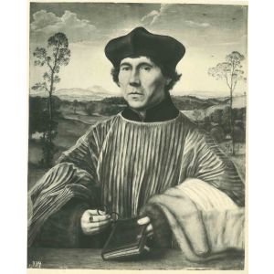 Vintage Photograph of Old Master Painting