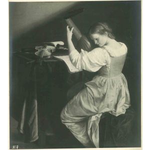 Vintage Photograph of Old Master Painting
