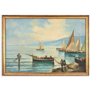 Ships in the Gulf of Naples