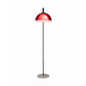 Vintage Red Lamp, Italy 1970s 